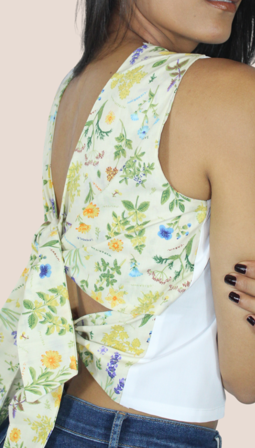 White combi Nudos TOP