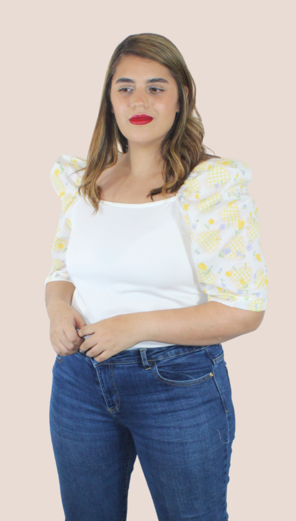 Yellow Flower Blouse