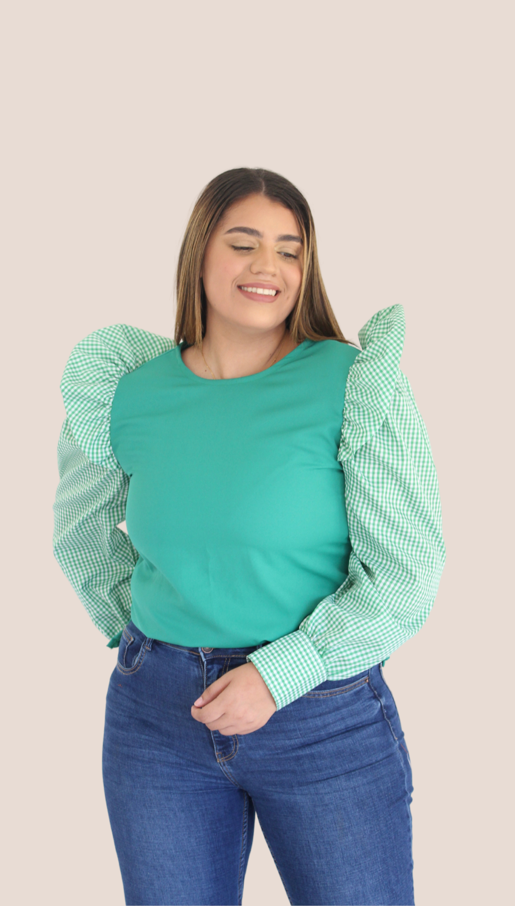 Green Volante Vichy