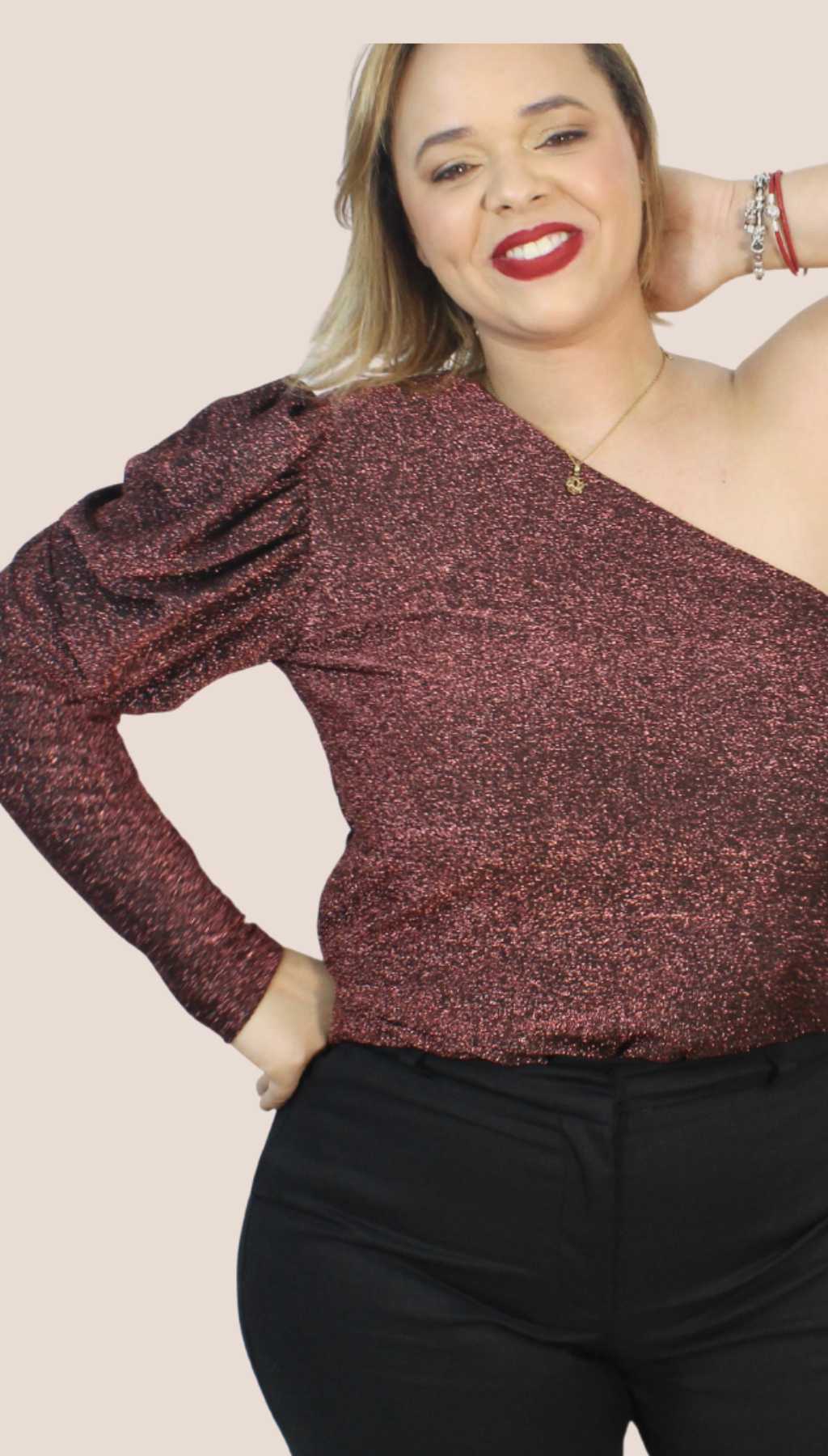 Rose Asimétrico Blouse