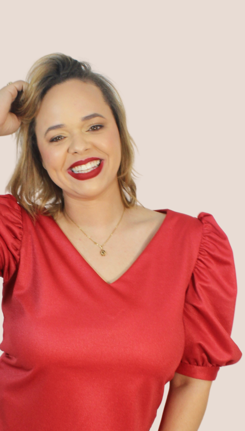 Red brilli Blouse