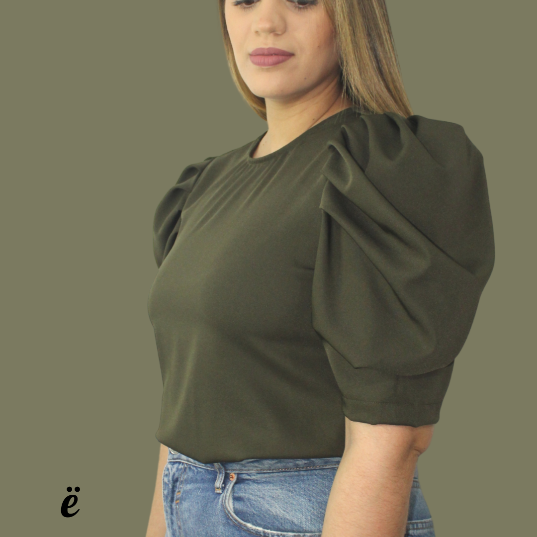 Verde olivo tachon