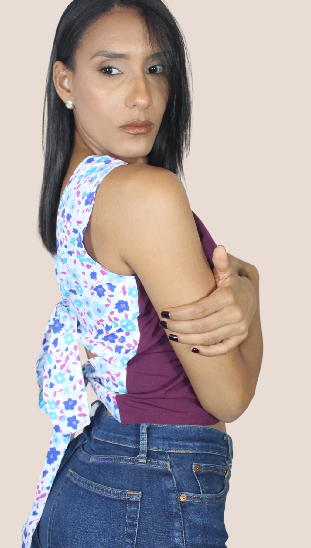 Morado Nudos Top