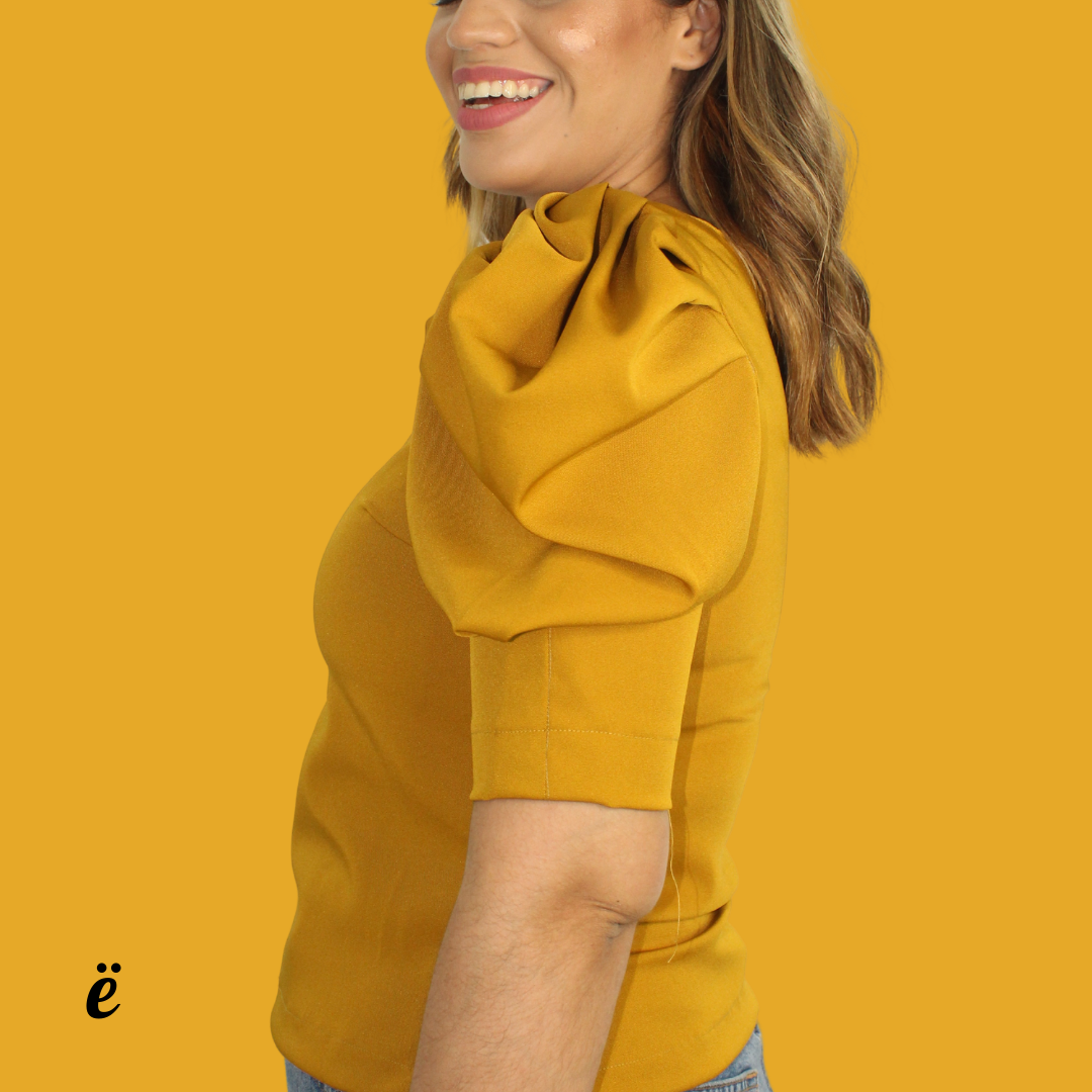 Mostaza Basic Blouse