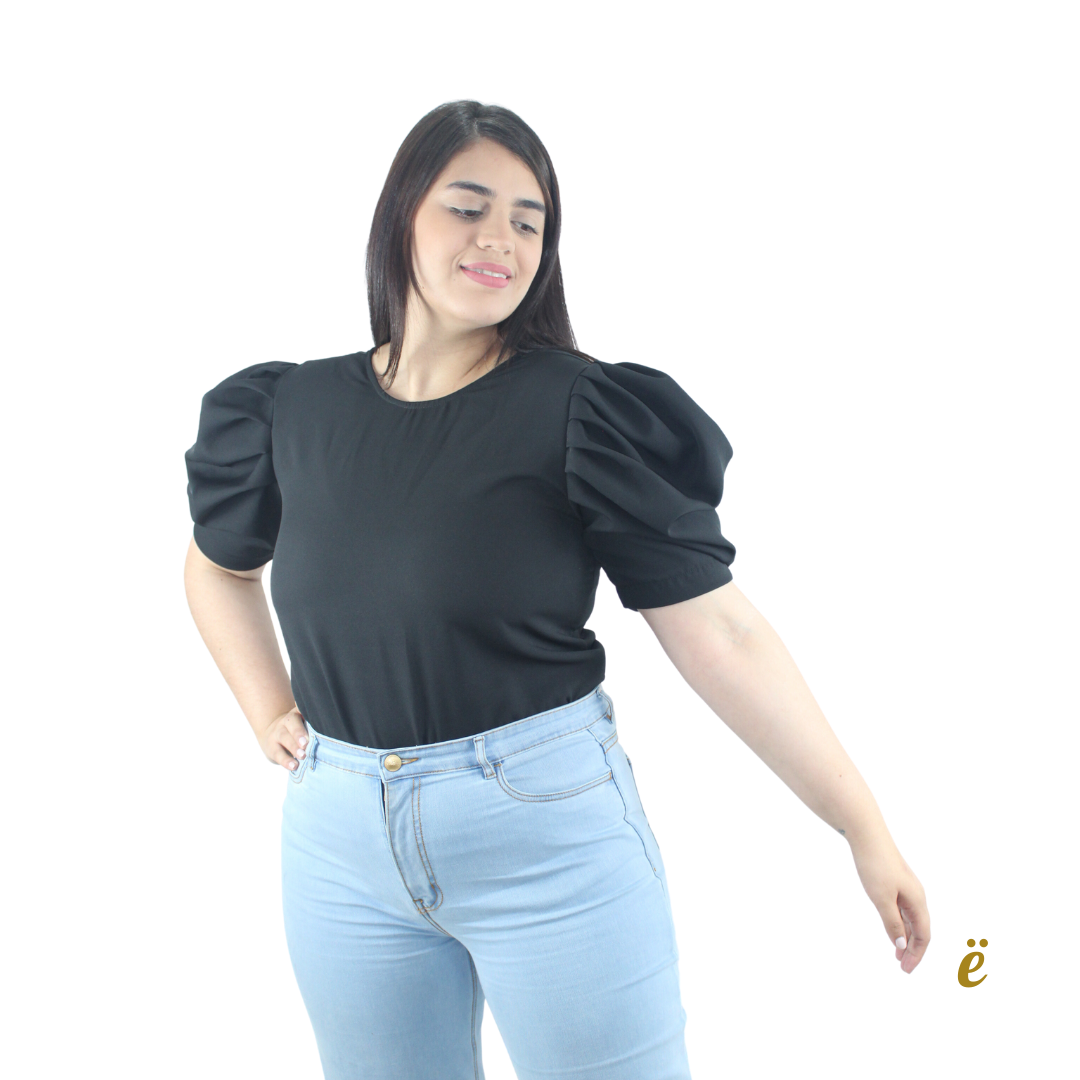 Black Basic Blouse