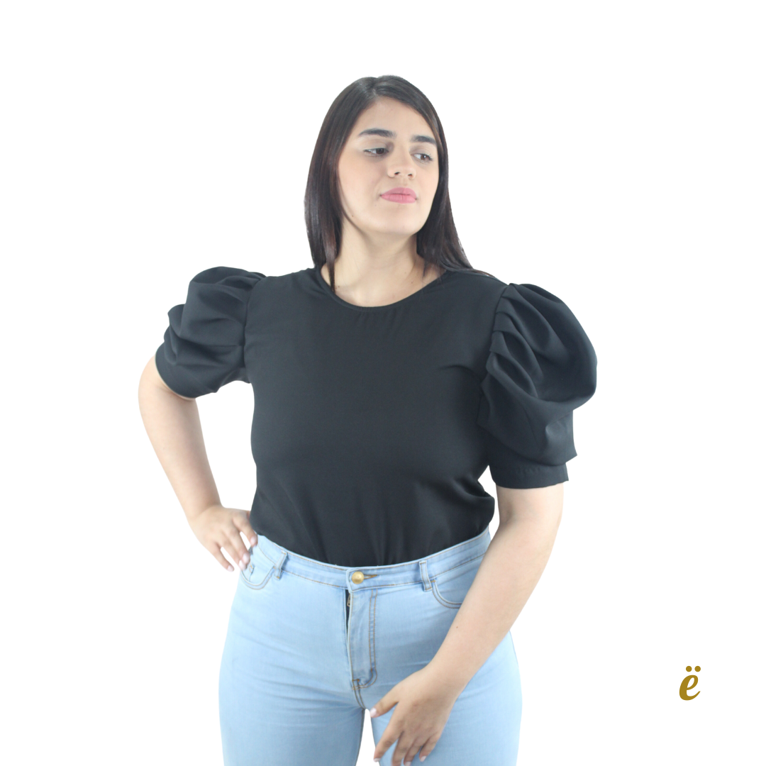 Black Basic Blouse