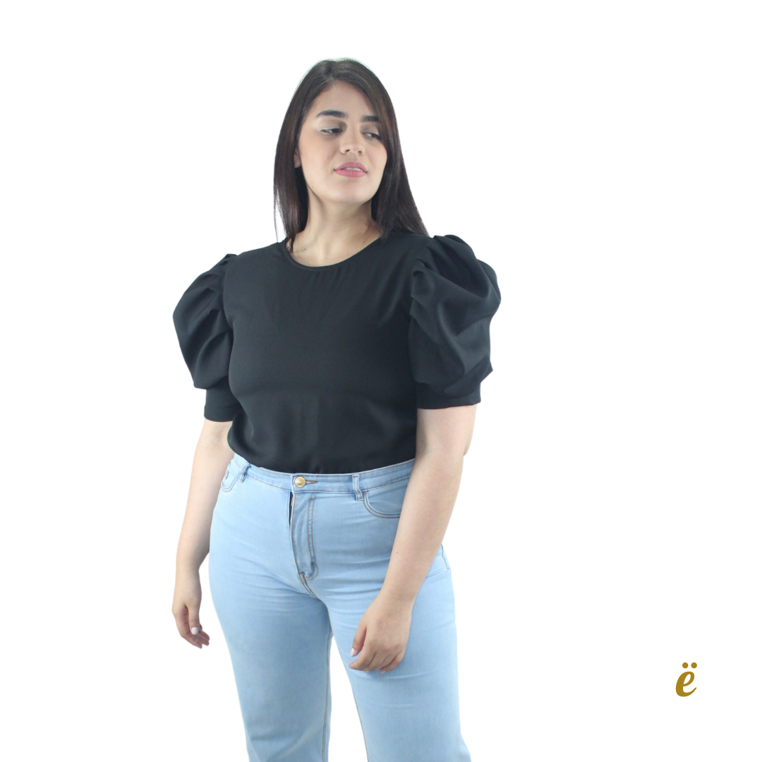 Black Basic Blouse