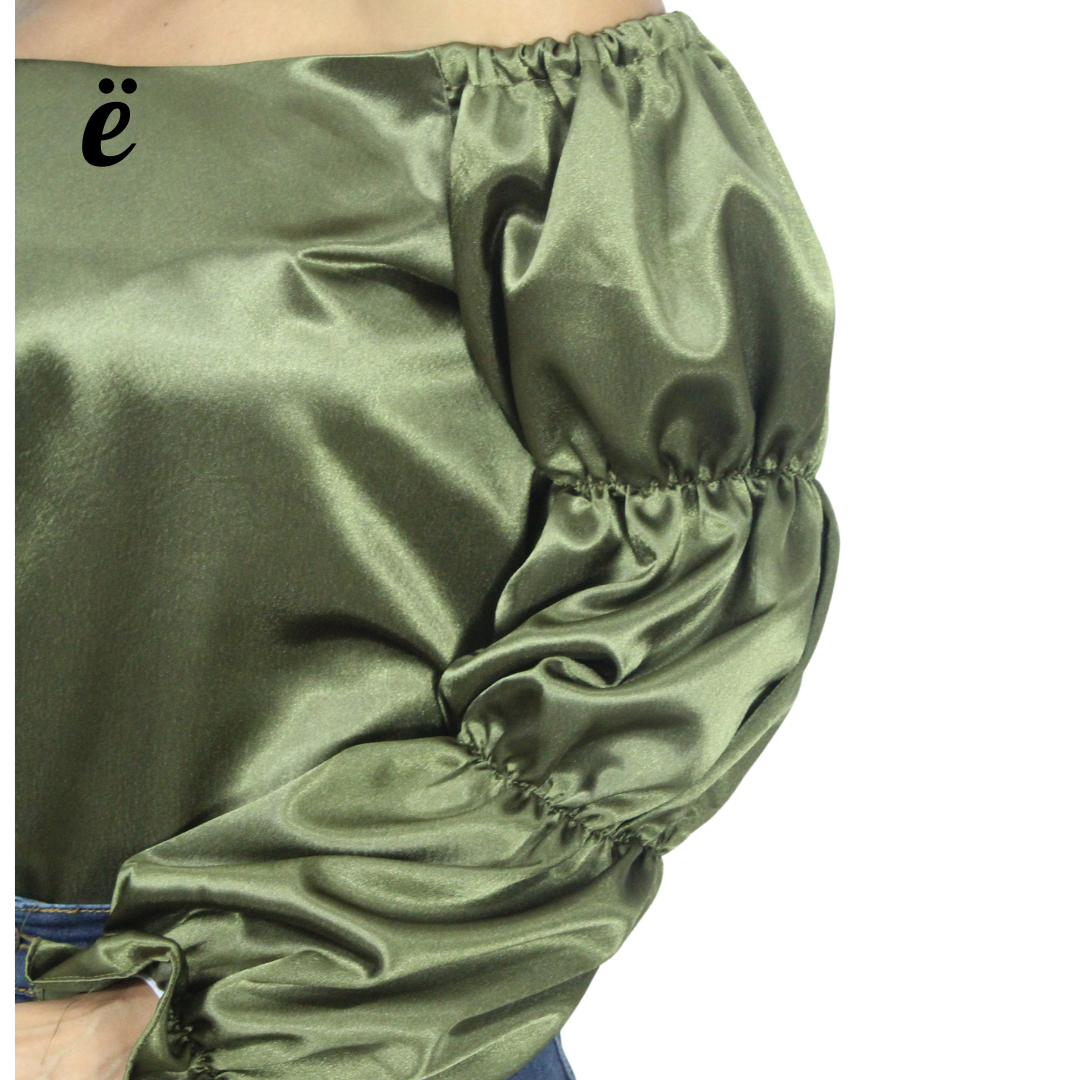 Satin offShoulder