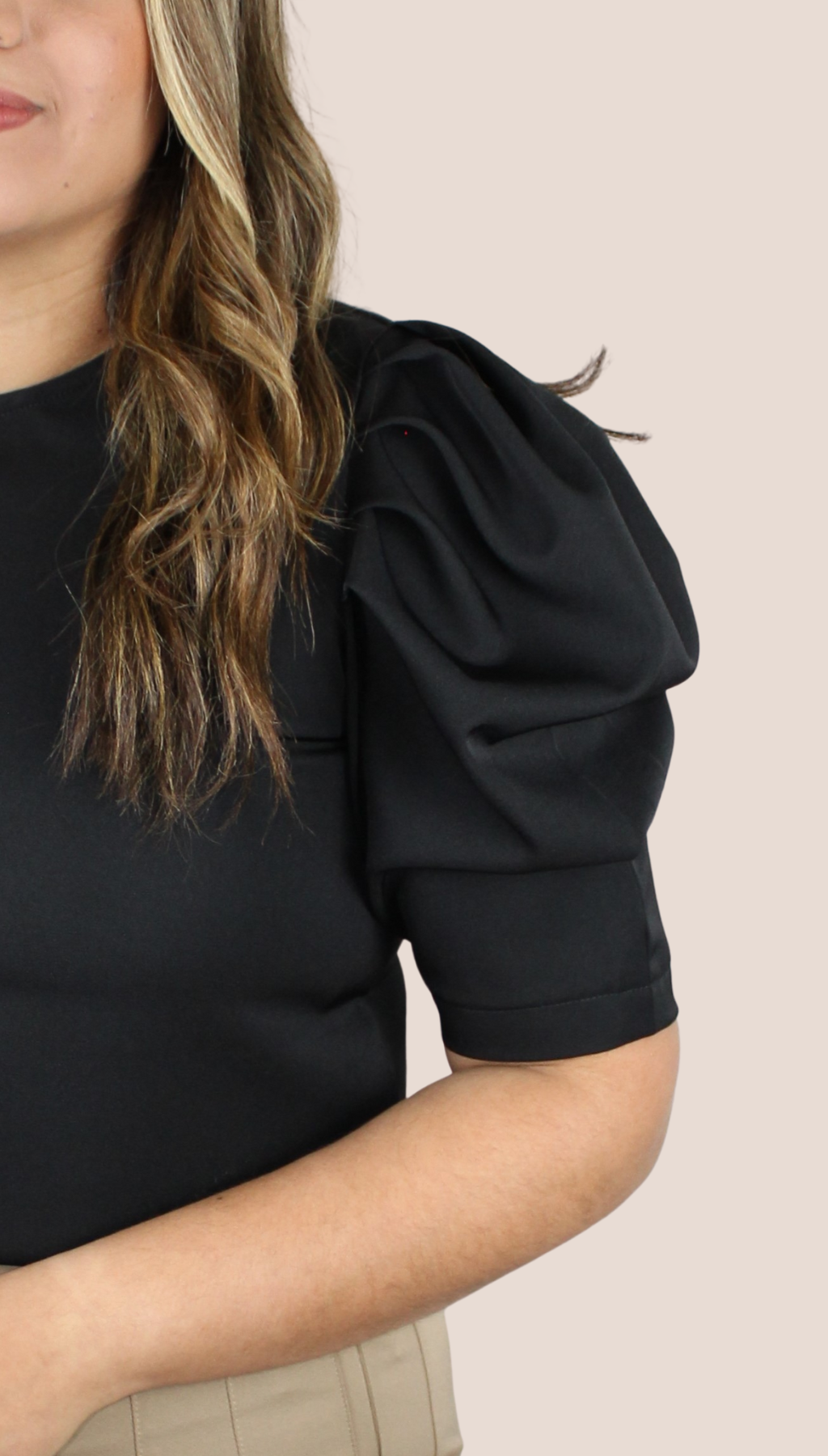 Black Basic Blouse