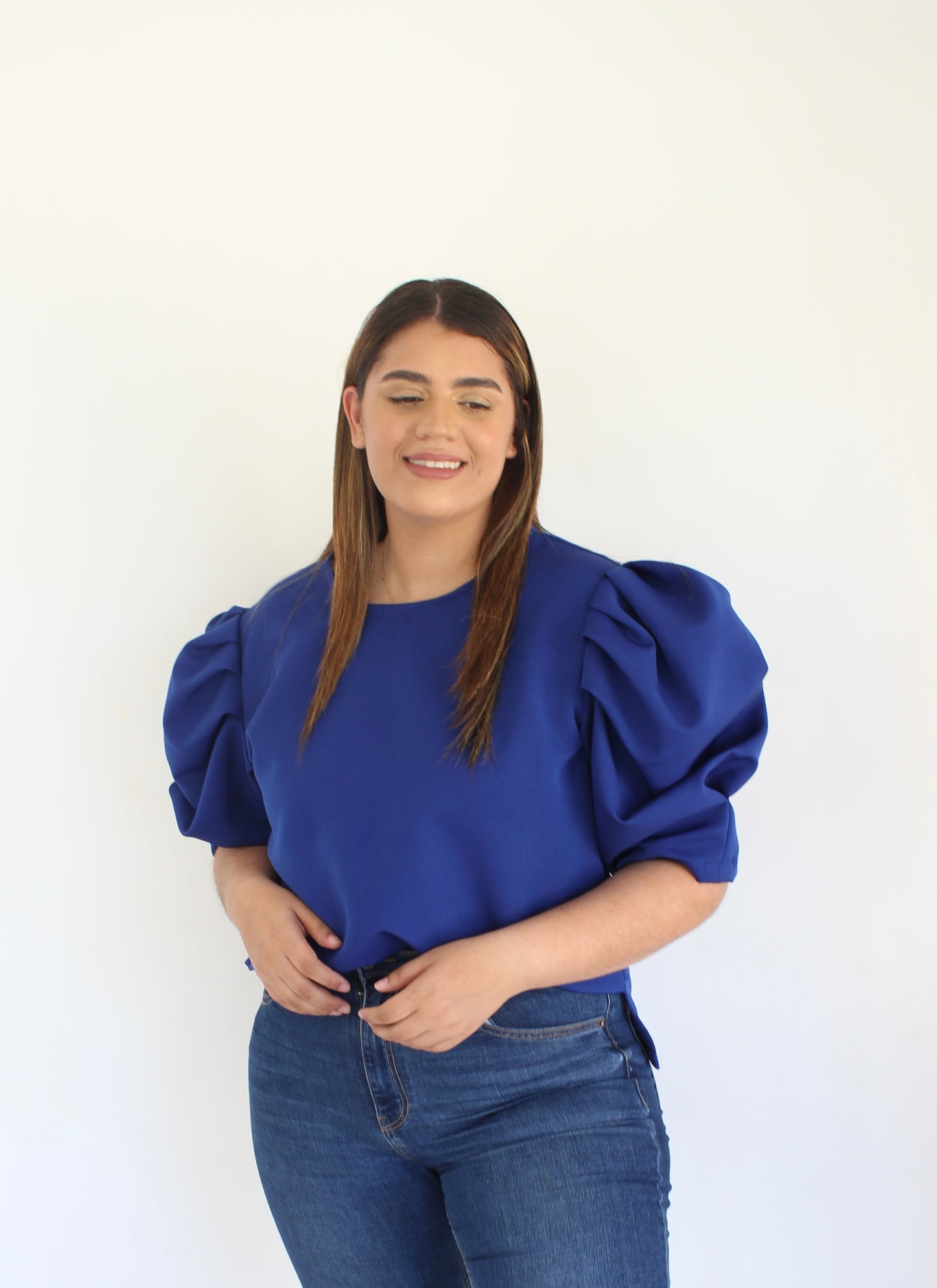 Azul Pencil Basic Blouse