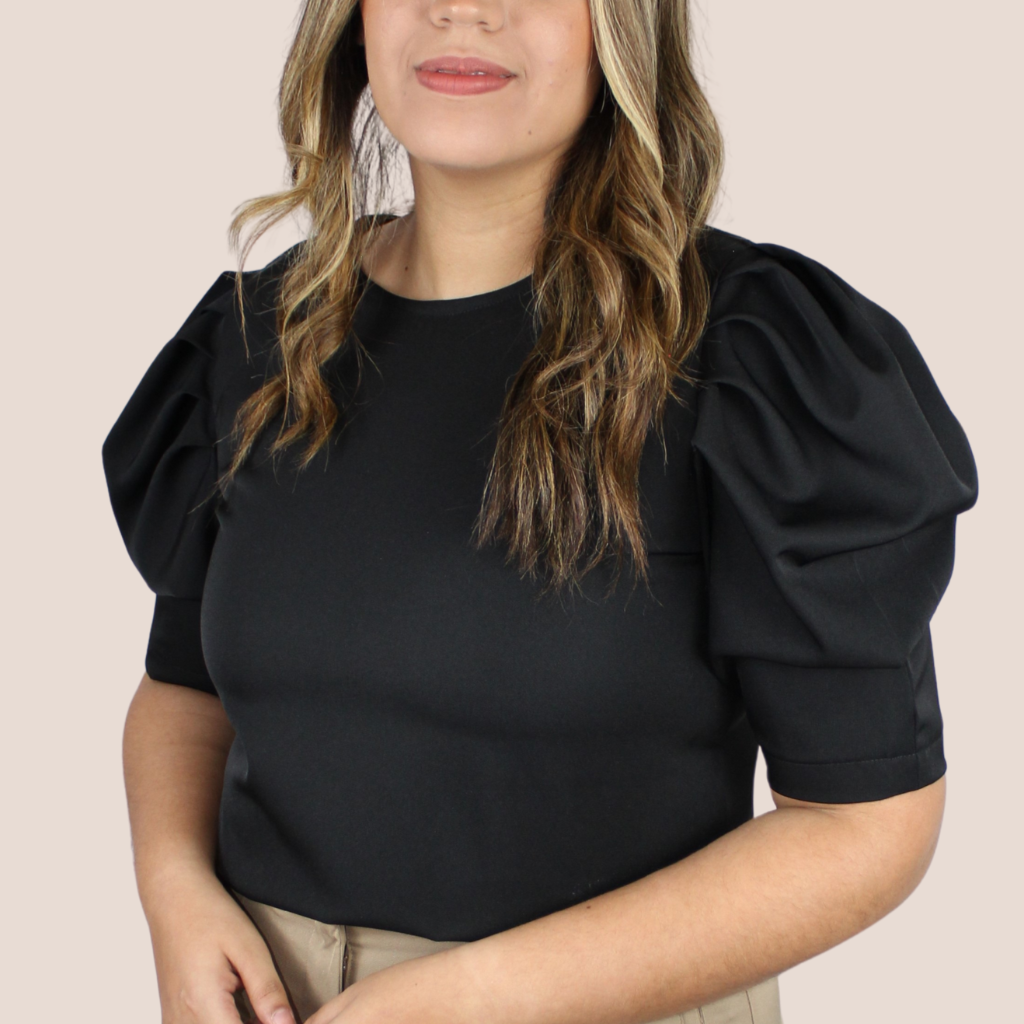 Black Basic Blouse
