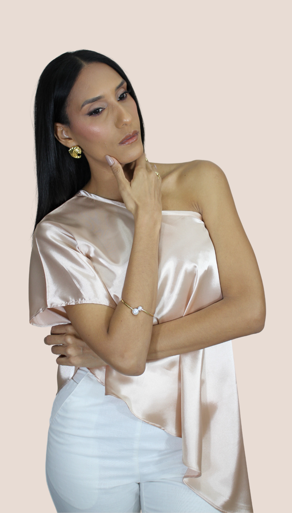SATIN LONG CHAMPÁN