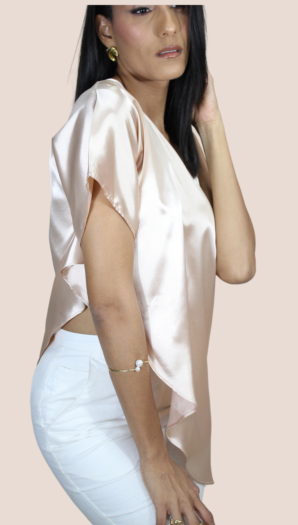 SATIN LONG CHAMPÁN
