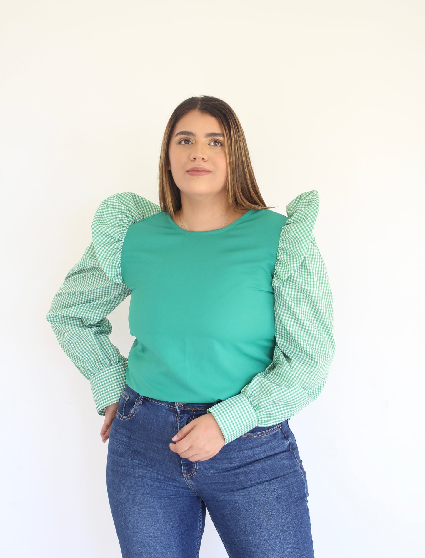 Green Volante Vichy