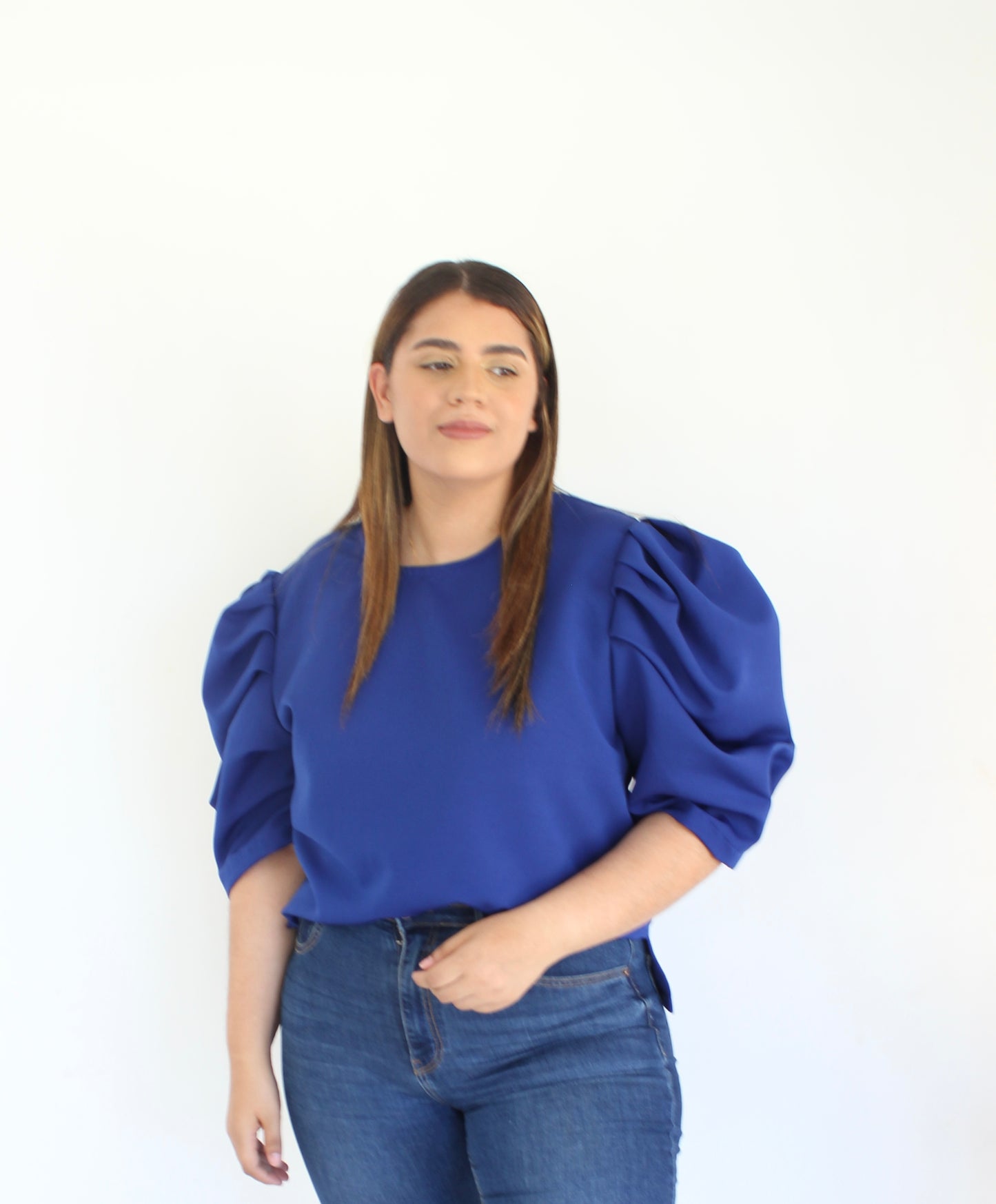 Azul Pencil Basic Blouse