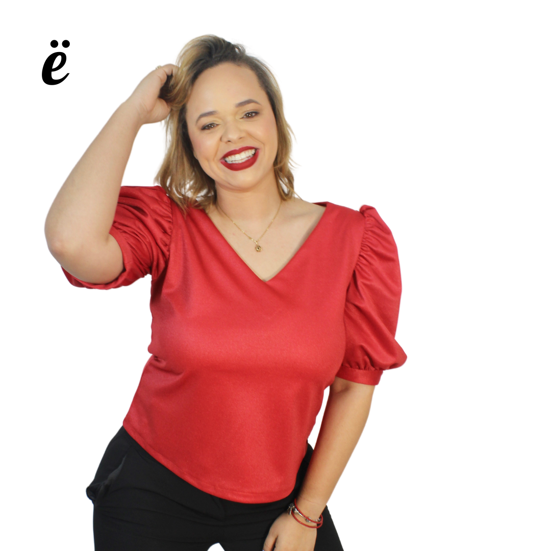 Red brilli Blouse