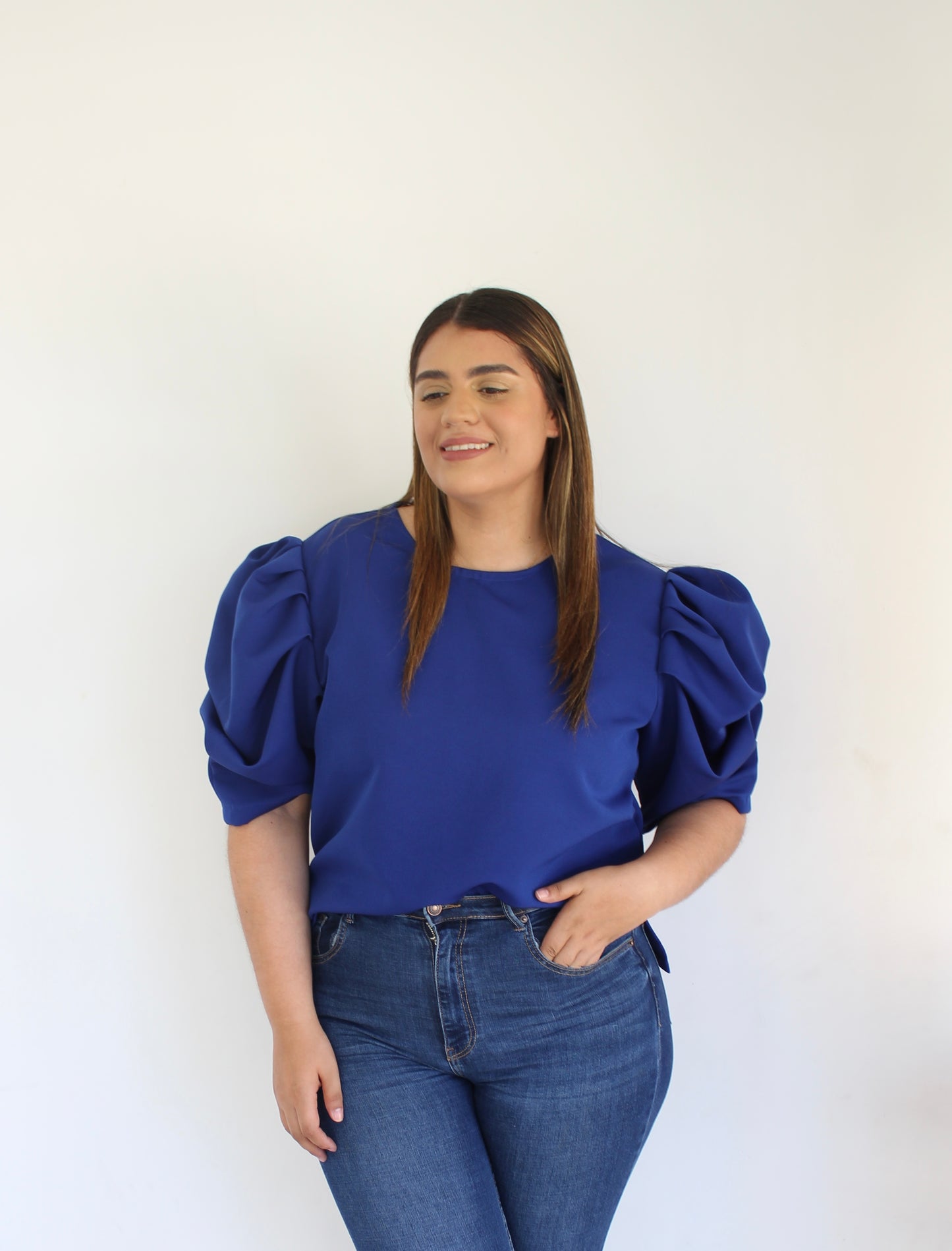 Azul Pencil Basic Blouse