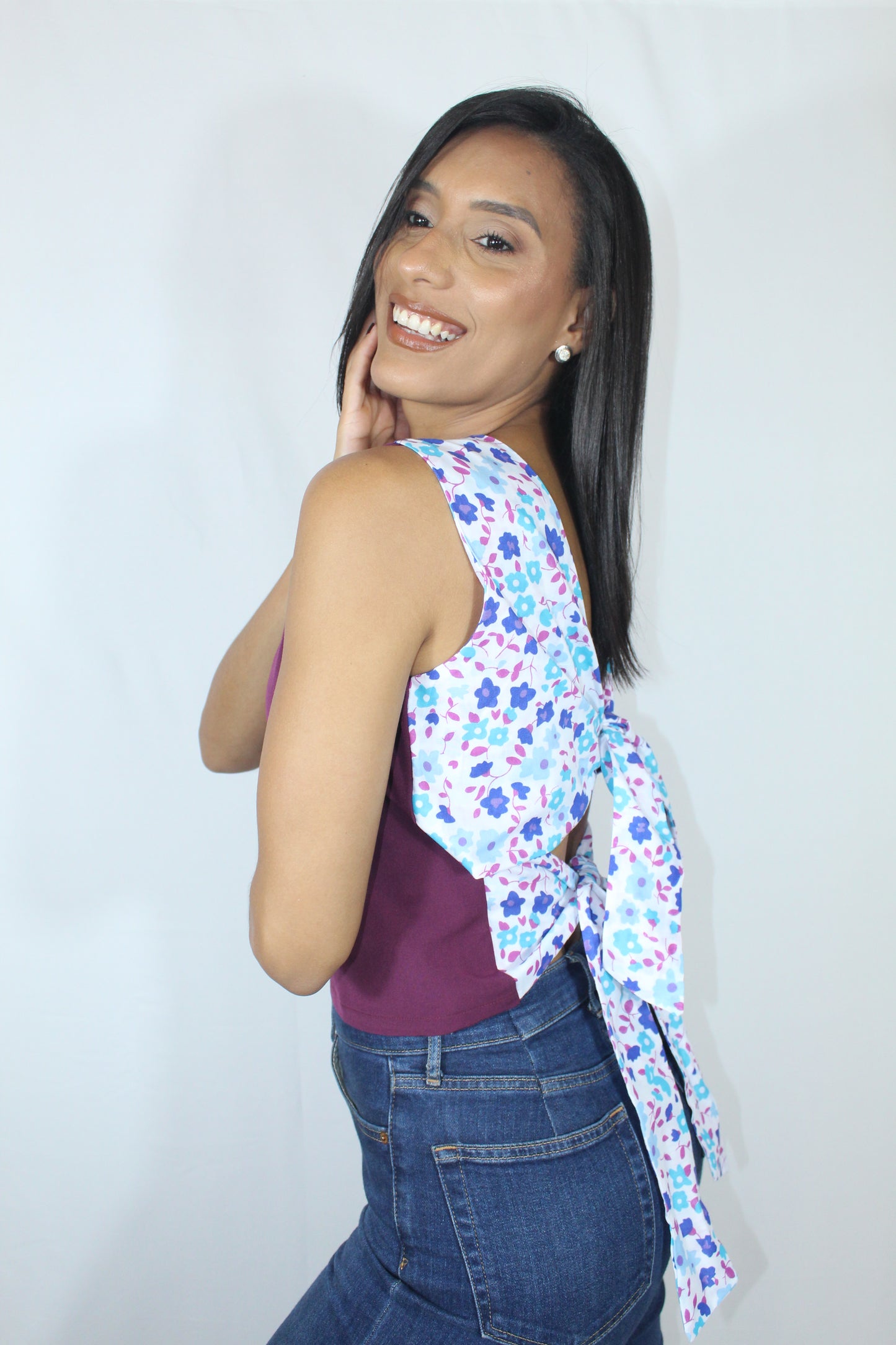 Morado Nudos Top