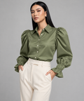 Camisa Vichy Satinada