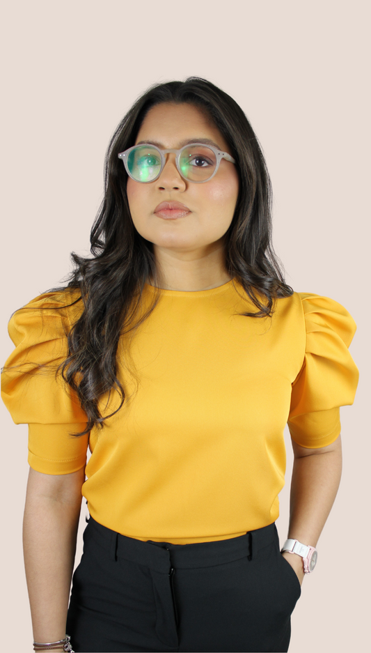 Mostaza Basic Blouse
