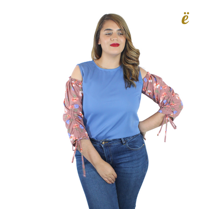 Enzi Cut Out Blouse