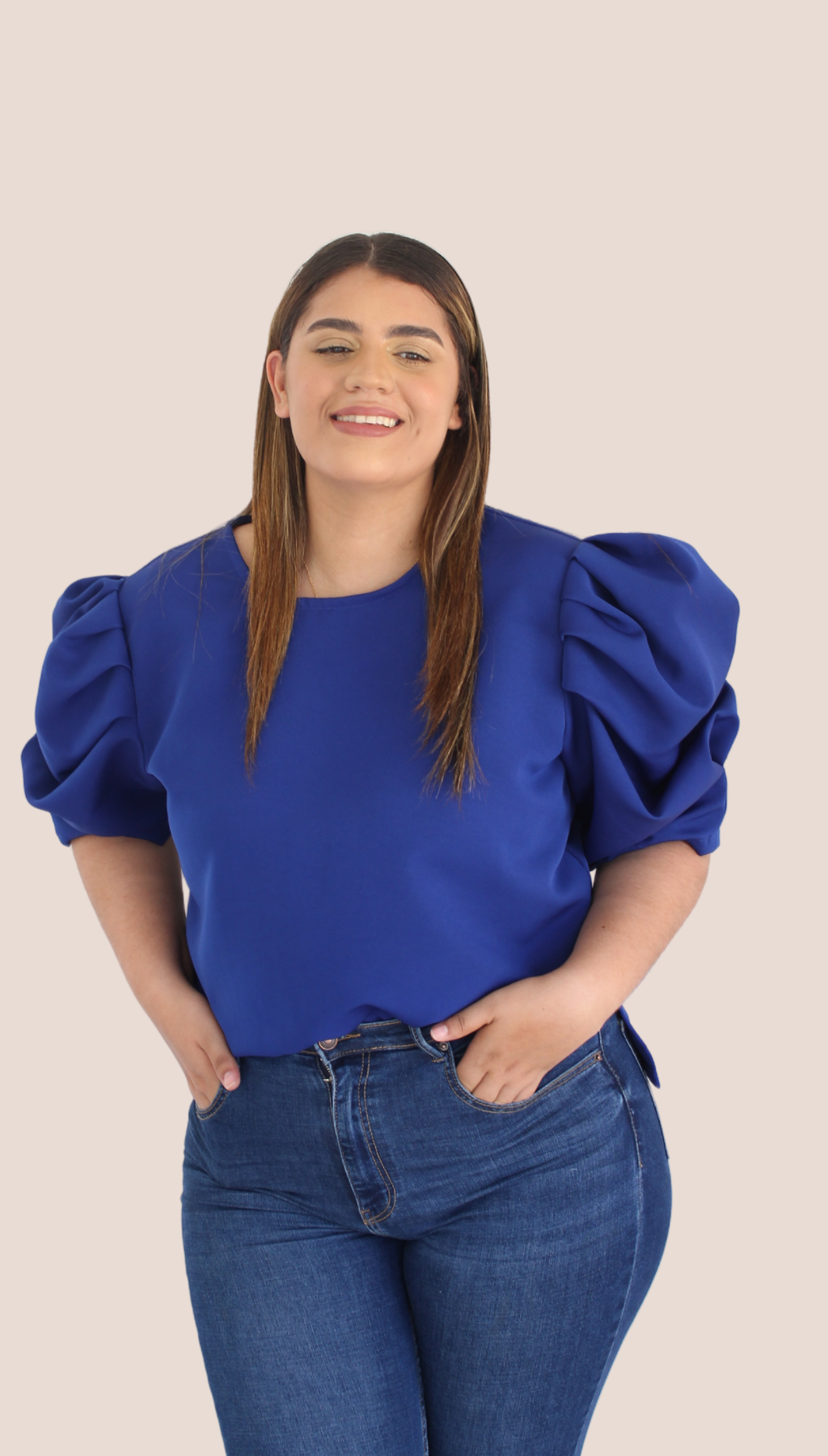 Azul Pencil Basic Blouse