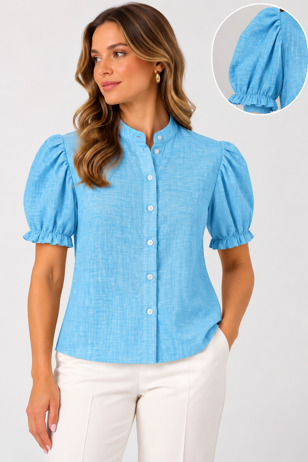 CAMISA FLEXA LINO/Algodon