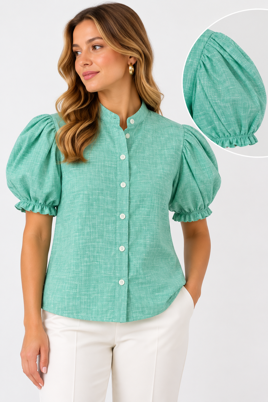 CAMISA FLEXA LINO/ALGODON
