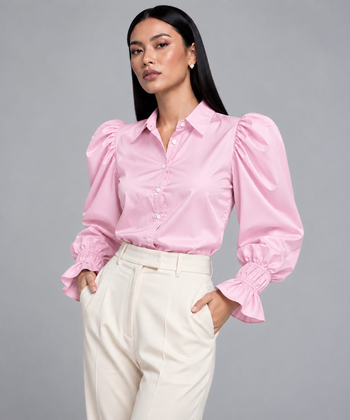 Camisa Vichy Satinada