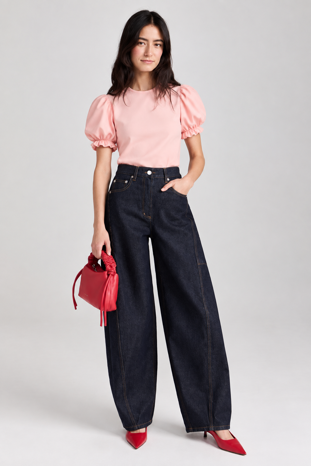 Blusa flexa mangas cortas