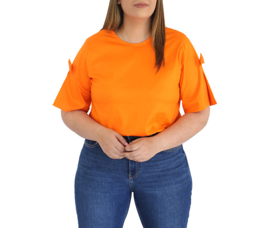 Lazos naranja Blouse