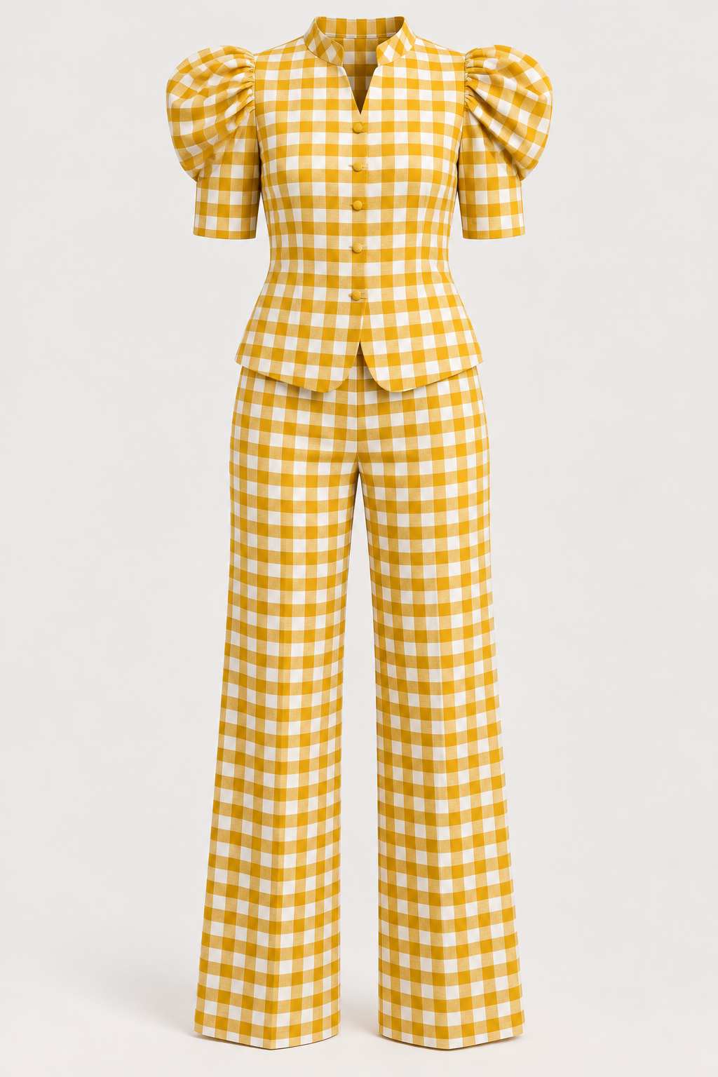 Set vichy camisa+Pantalon