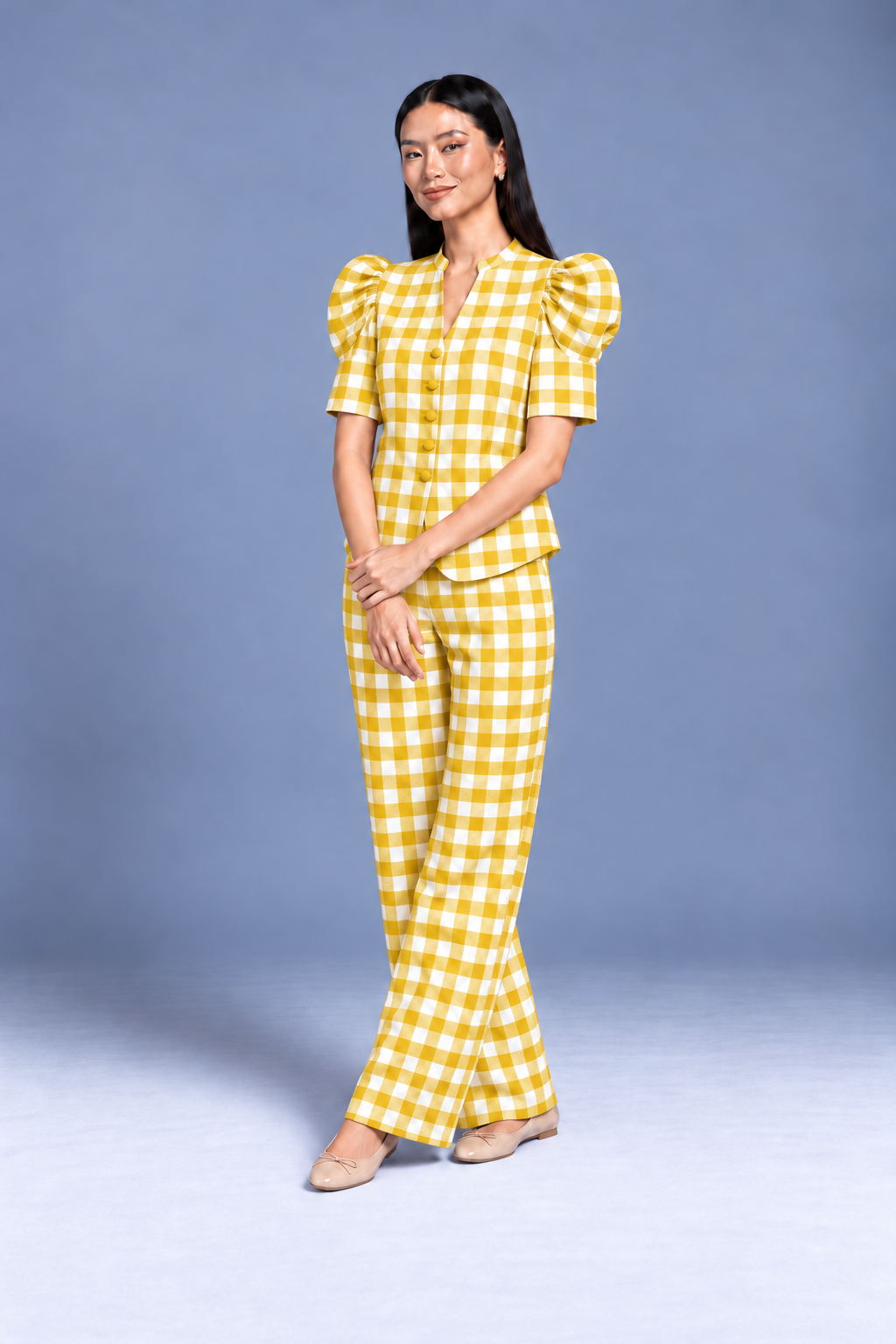 Set vichy camisa+Pantalon