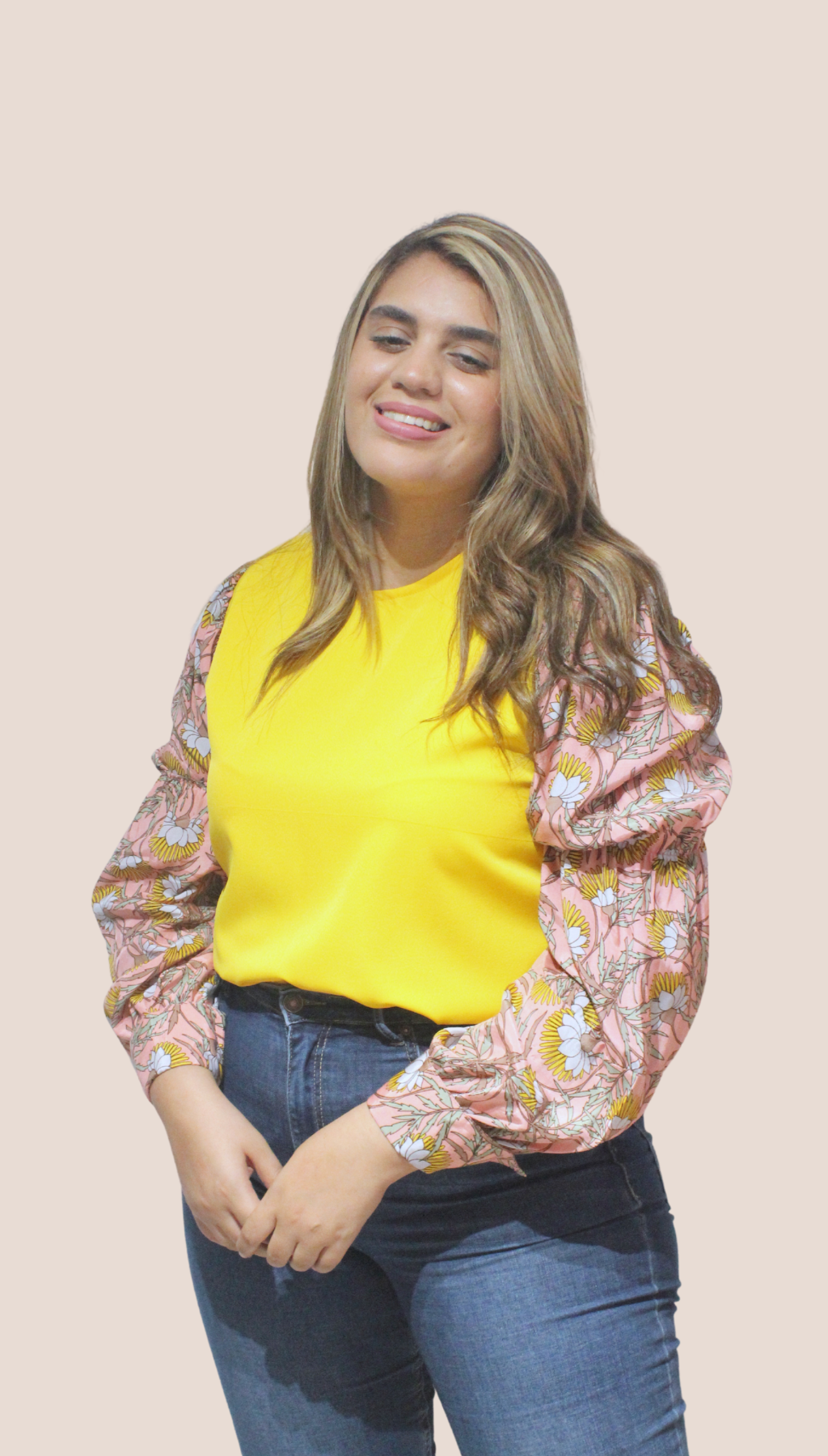 Girasol Blouse con Puño