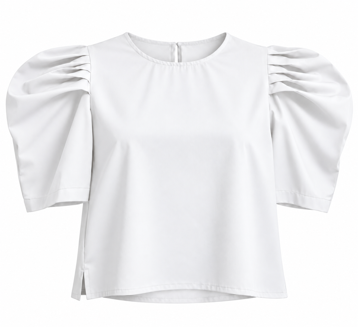 Blusa tachón 3/4 Blanca