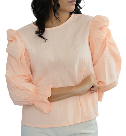 ALGODON CORRUGADO SALMON LONG