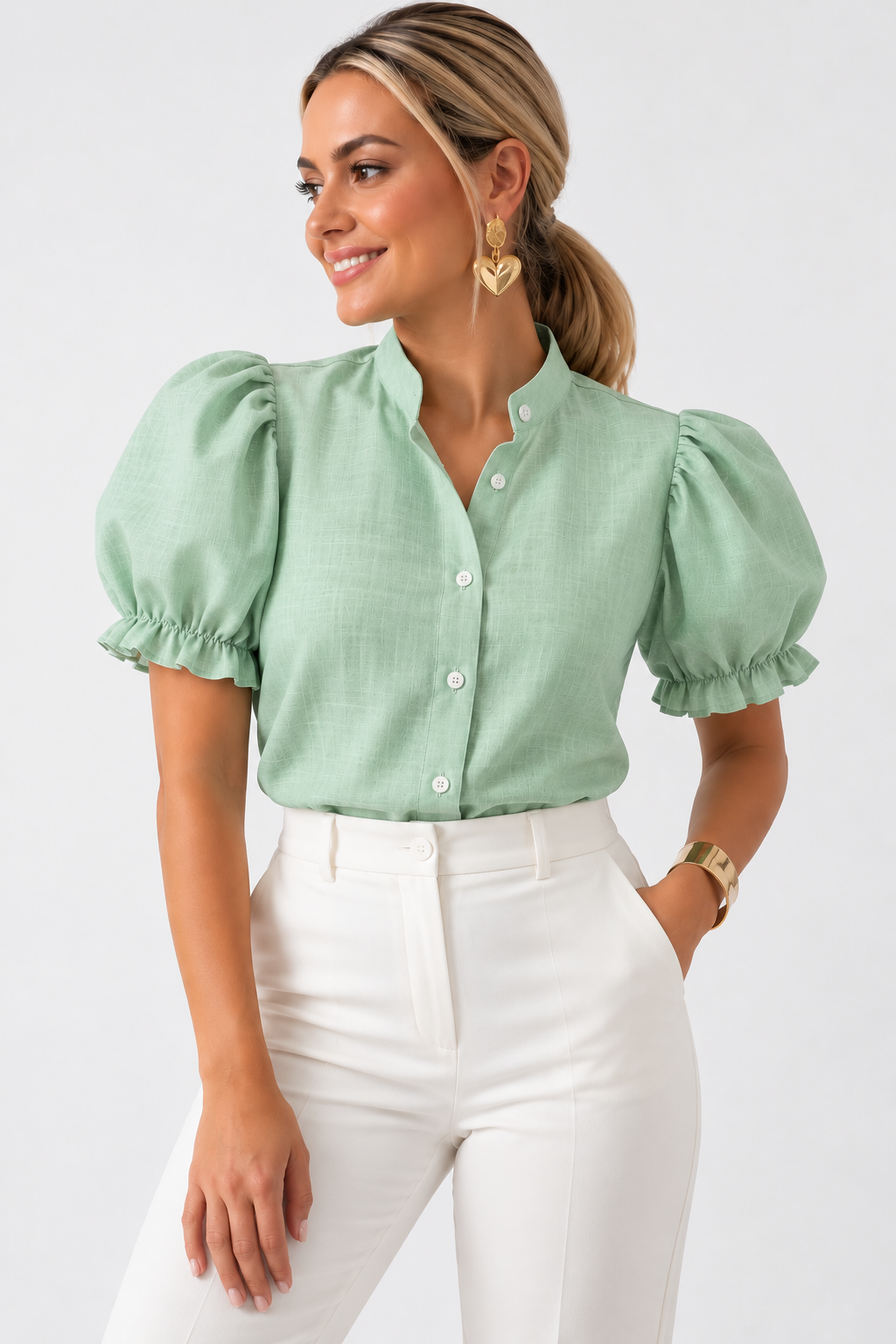 CAMISA FLEXA LINO/ALGODON