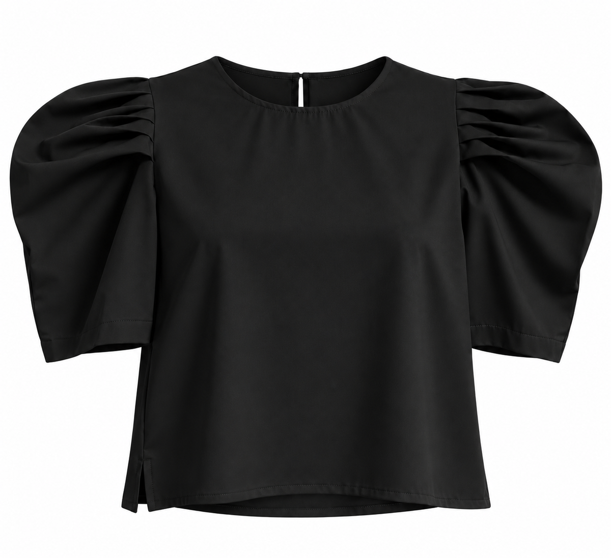 Blusa tachón 3/4 blanca