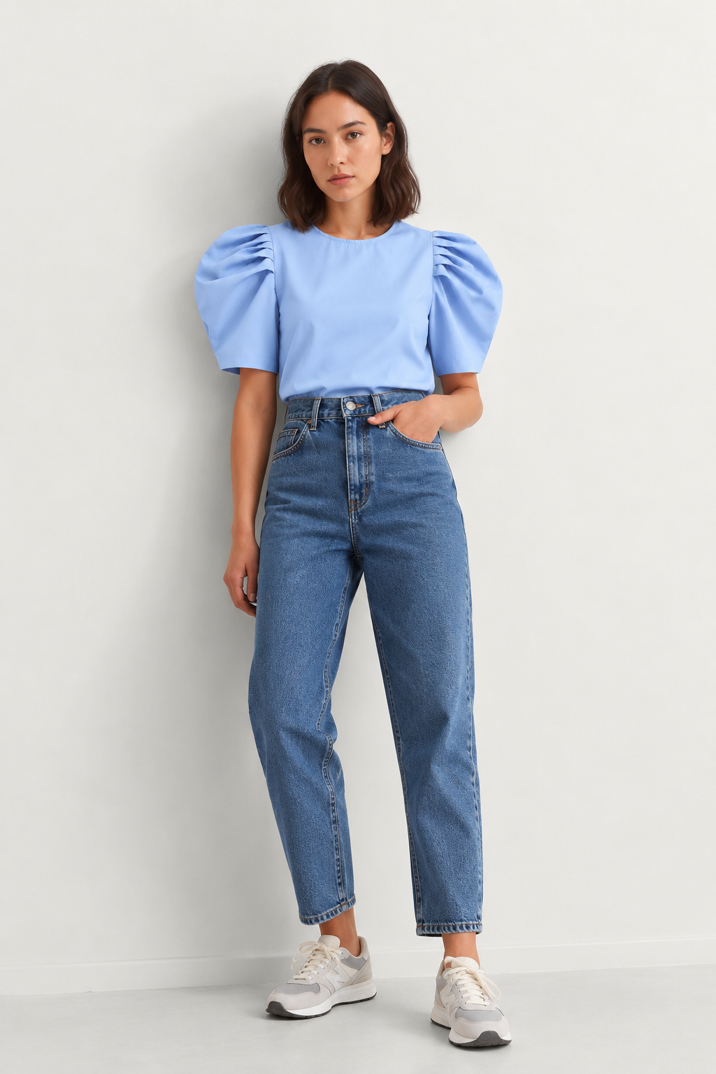 Blusa tachón 3/4