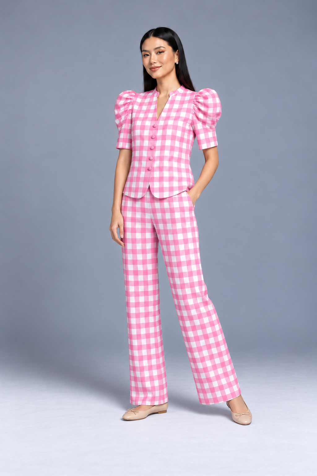 Set vichy Camisa+Pantalon