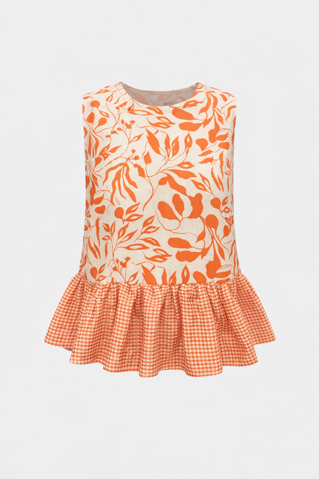 Peplum TOP combinado Orange