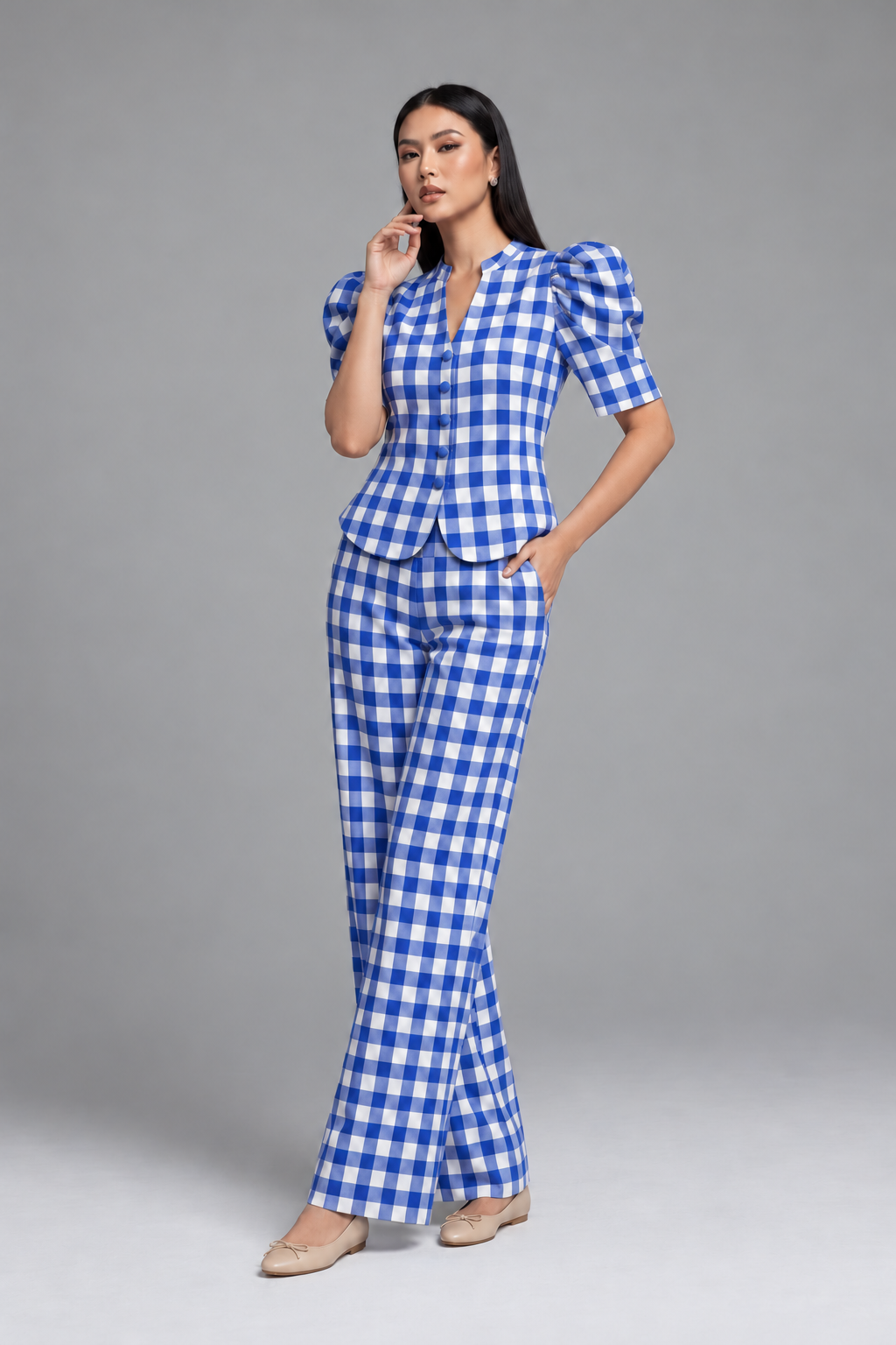Set vichy Camisa+Pantalon