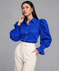 Camisa Vichy Satinada
