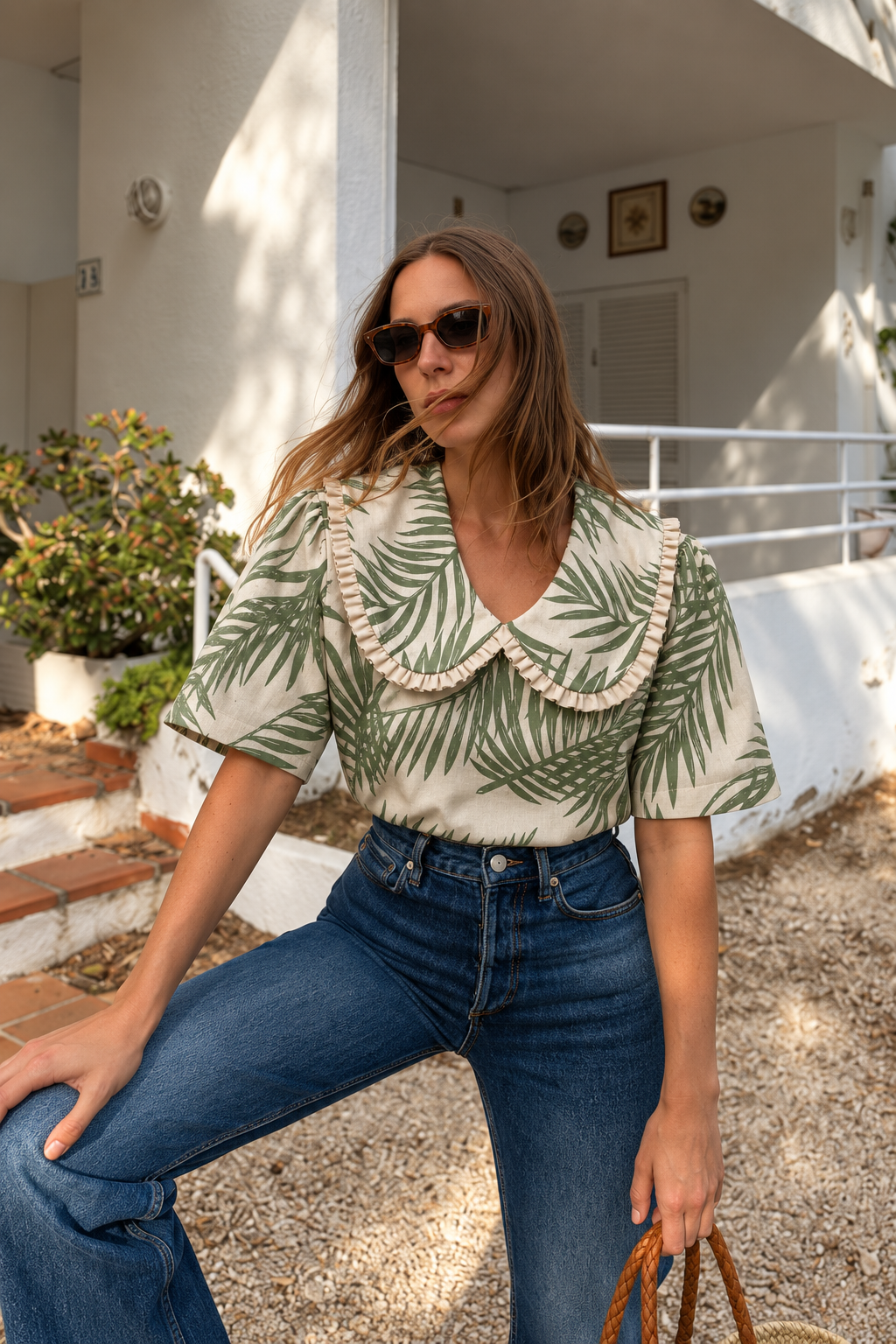 Blusa babero