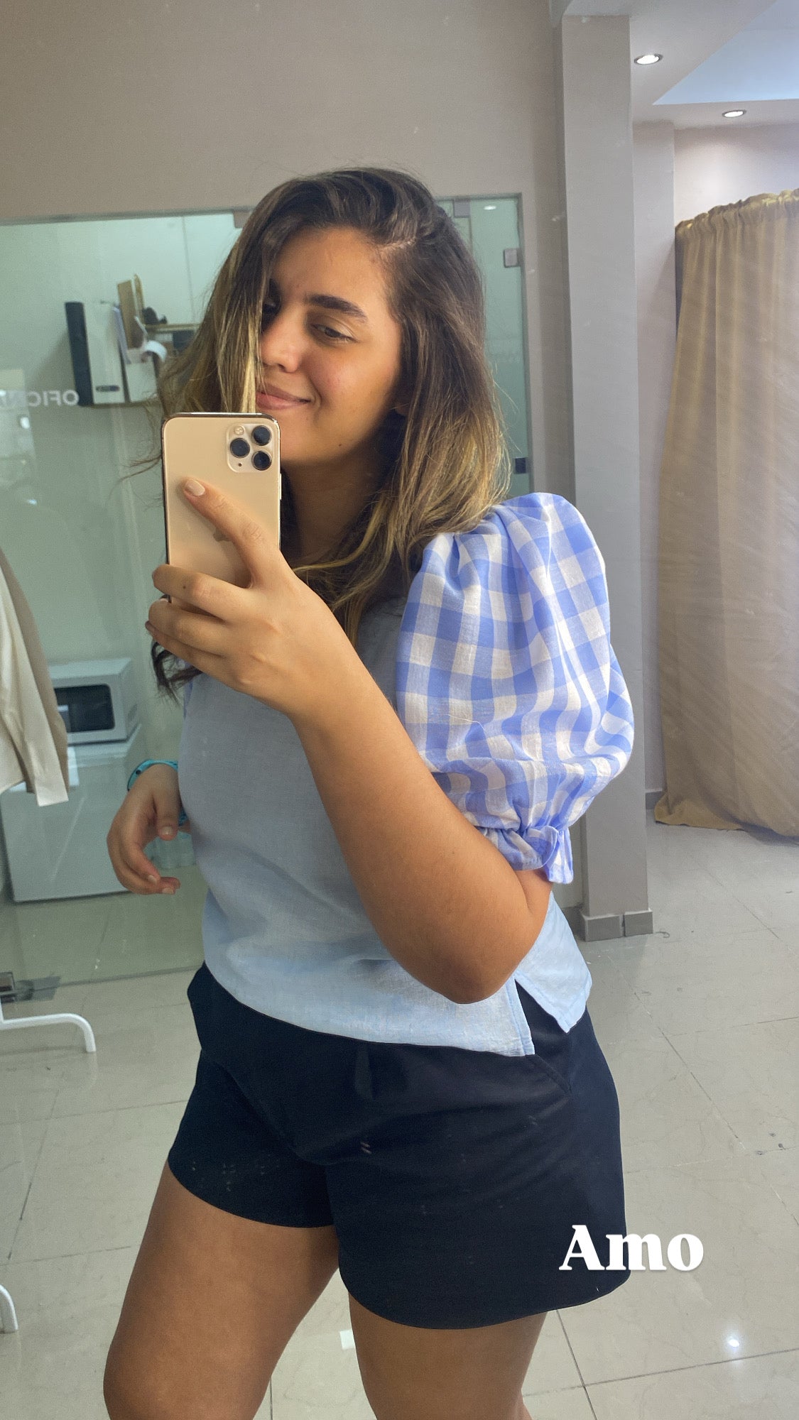 VICHY LINO BLUE