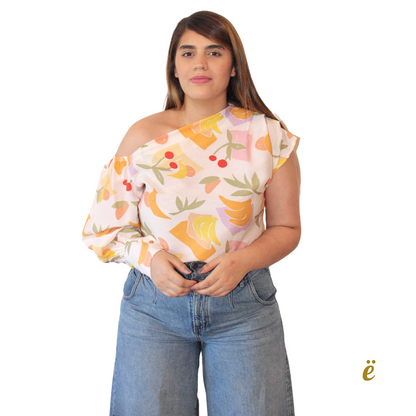 Peachi Asimétrica Blouse